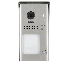 Panou video color de apel exterior, cu conexiune pe 2 fire, cameră WIDE ANGLE 170°, pentru un abonat, control acces RFID - DT607C-S1